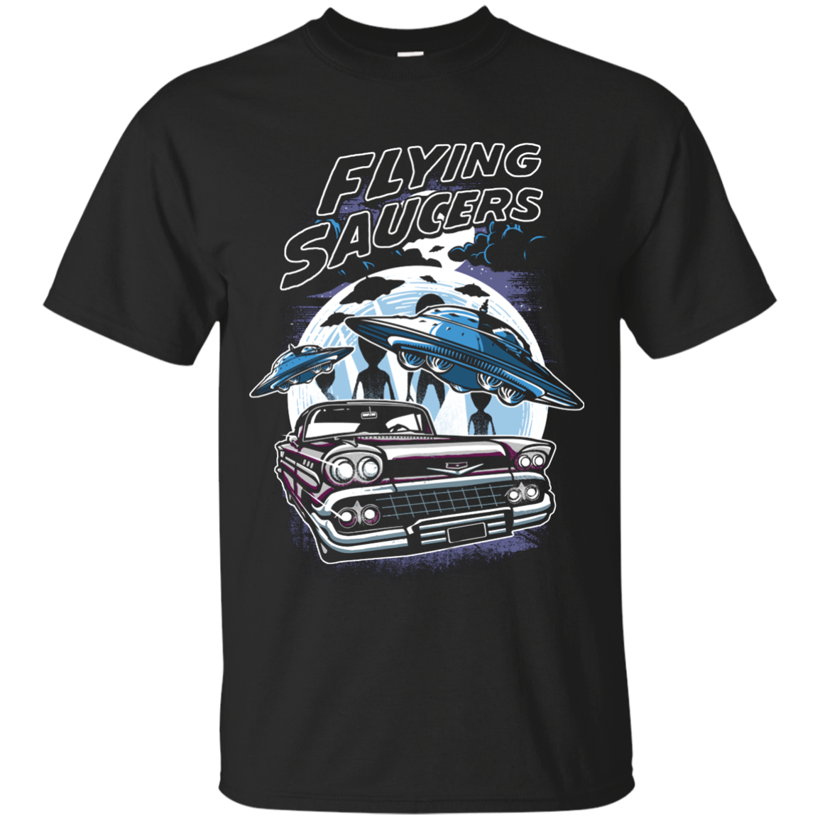 FLYING SAUCERS 2 T-SHIRT