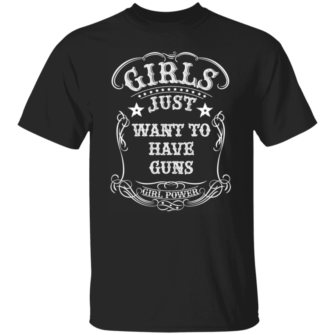 GIRLS WANT GUNS TEE