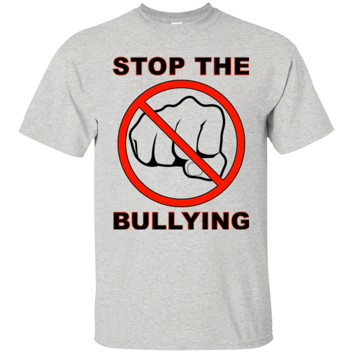 STOP THE BULLYING BLK TEE