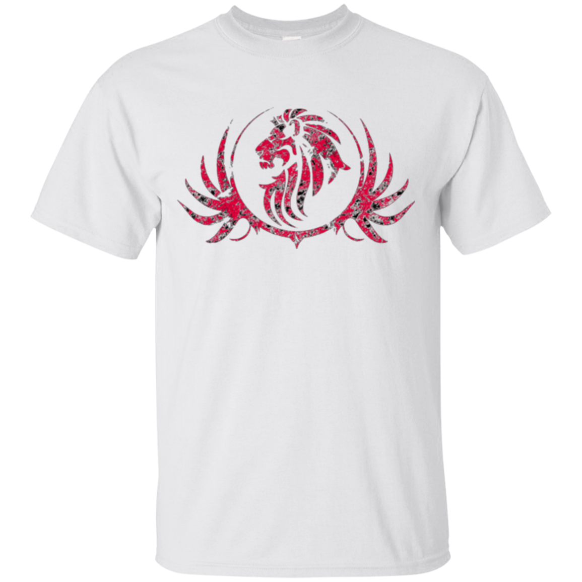 Lion red t deals shirt