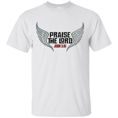 PRAISE THE LORD WINGS T-SHIRT