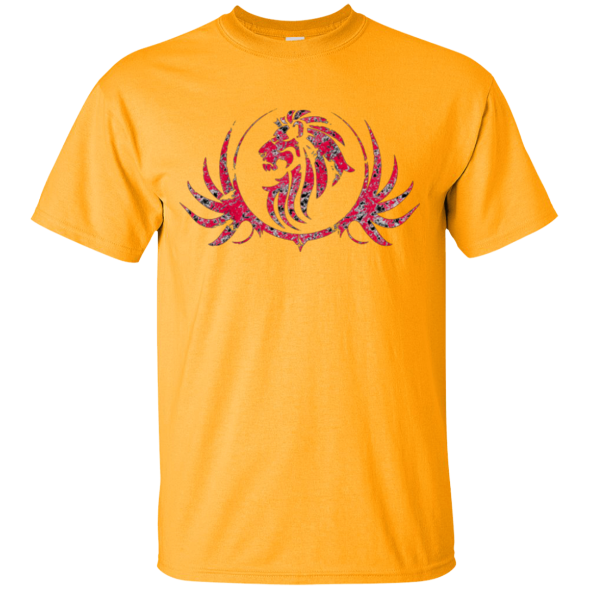 Lion red t deals shirt