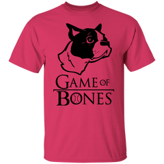 GAME OF BONES BOSTON TERRIER DOG TEE