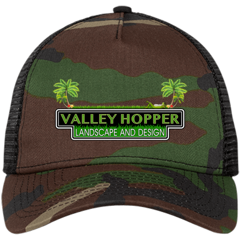 VALLEY HOPPER Embroidered Snapback Trucker Cap