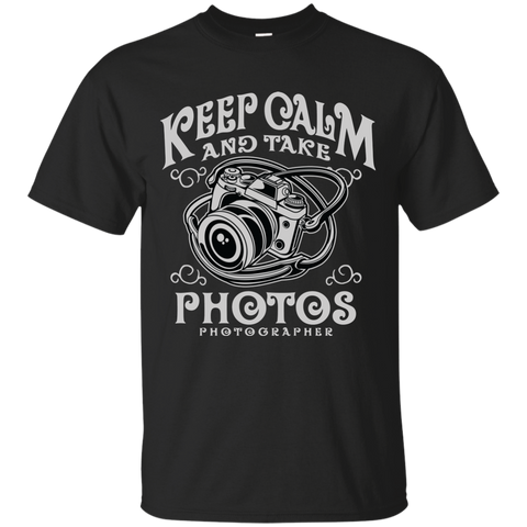 KEEP CALM & TAKE PHOTOS T-SHIRT