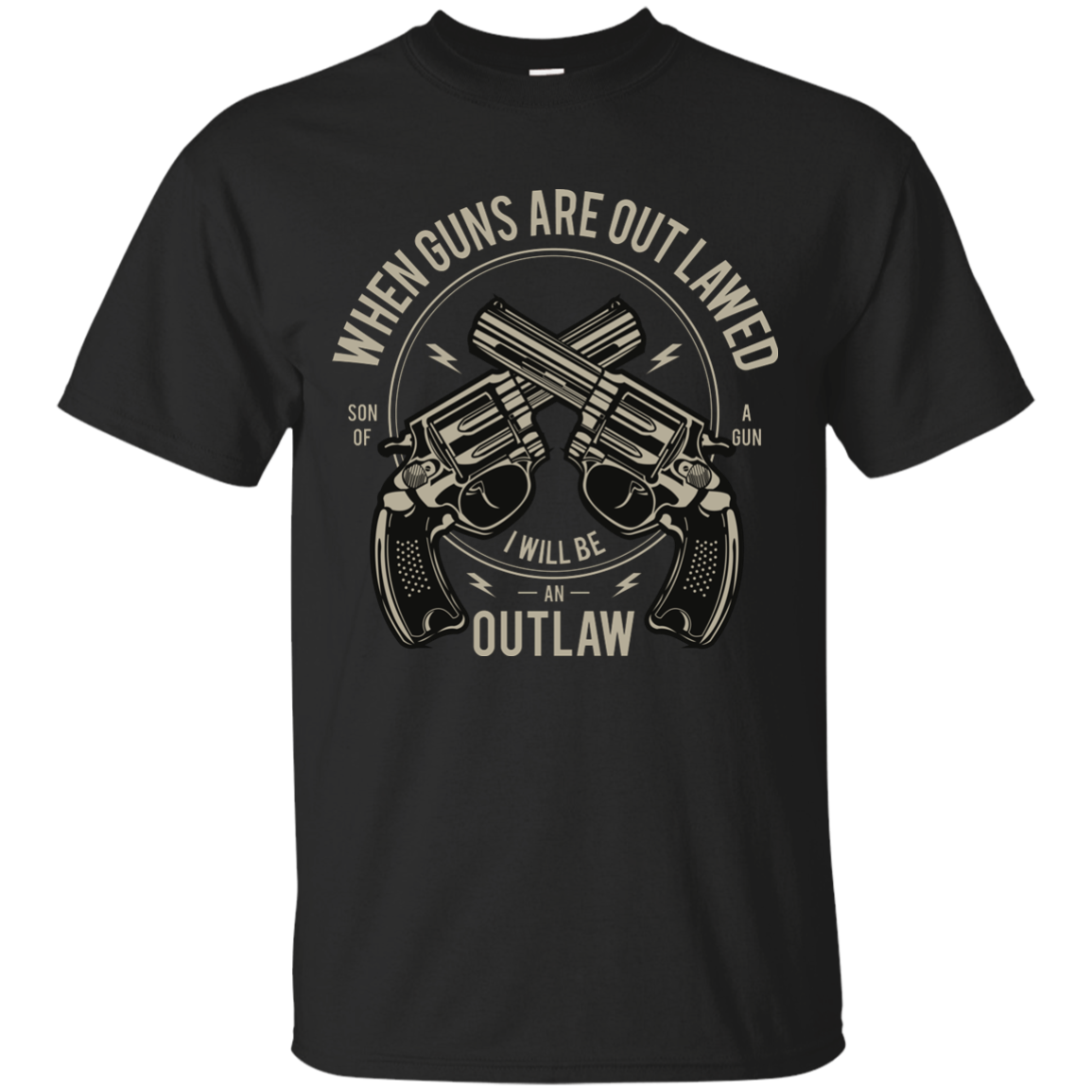 WHEN GUNS ARE OUTLAWED TEE