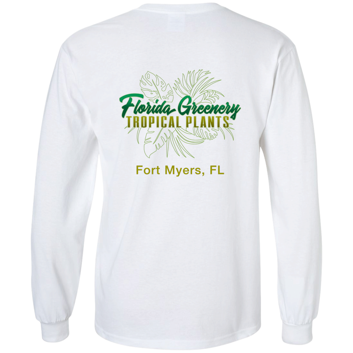 FLORIDA GREENERY G240 LS Ultra Cotton T-Shirt